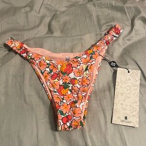NWT Blackbough Berry Cherry Cheeky Bikini Bottoms Size S New With Tags